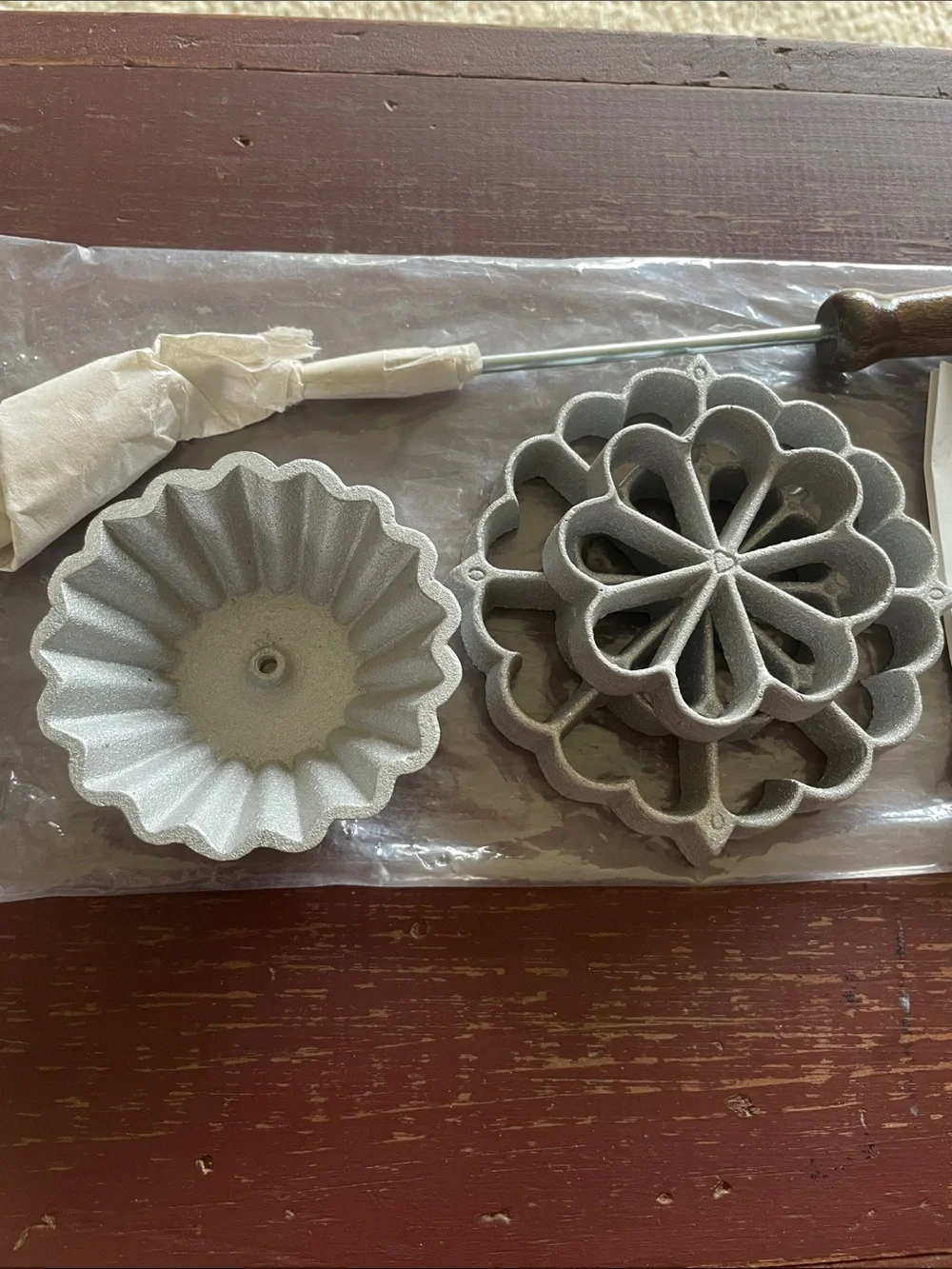 Rosette cookie Iron